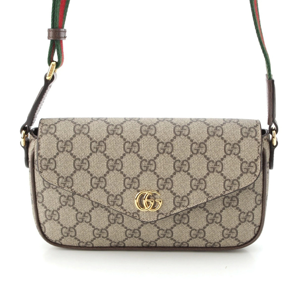 Gucci Ophidia Shoulder Bag Brown